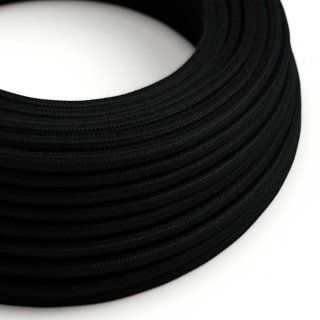schwarzes textilkabel für leuchten